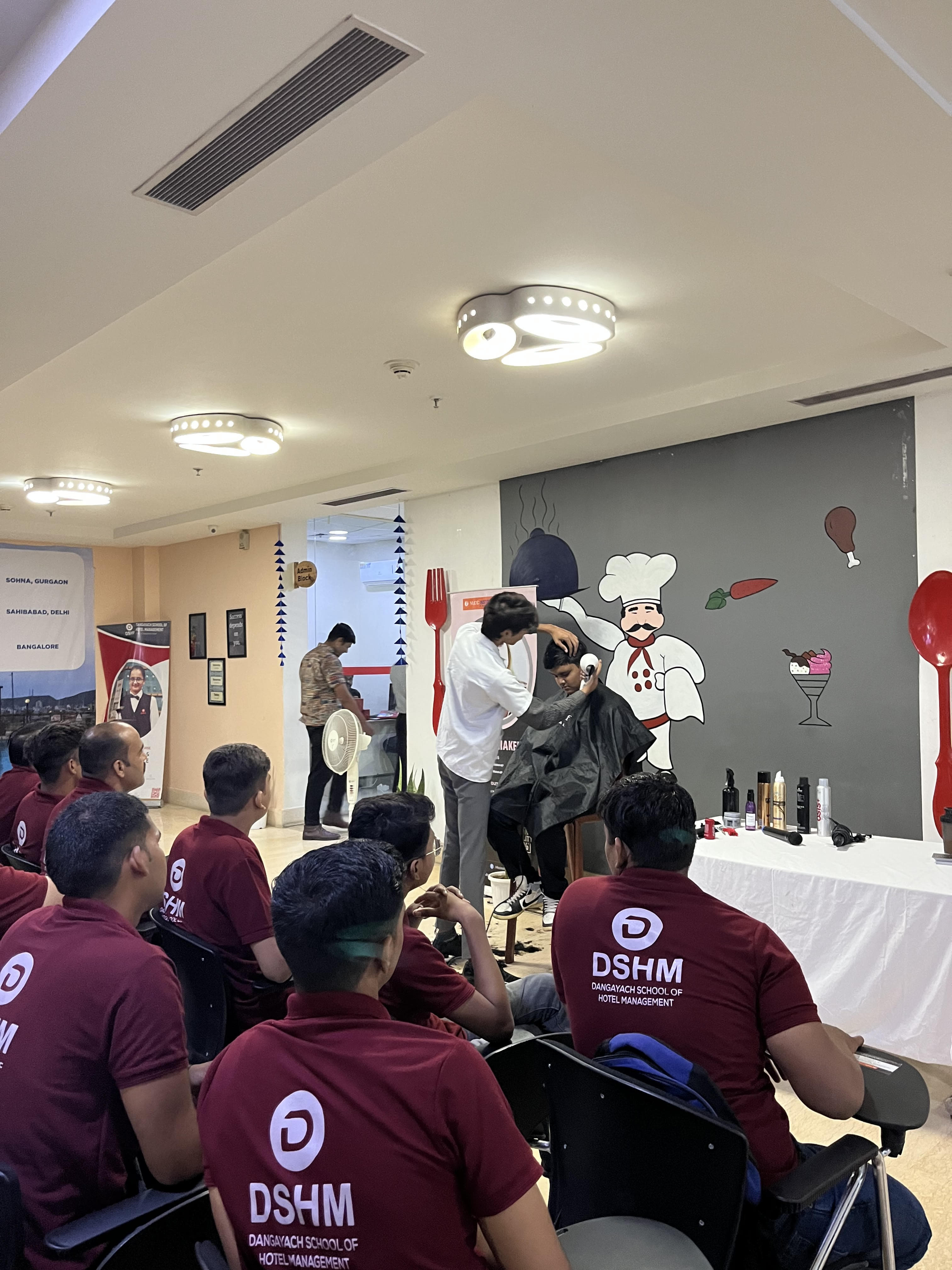 Dangayach School of Hotel Management Jaipur VLCC Workshop photo 3